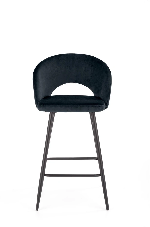 H96 bar stool, color: juodas