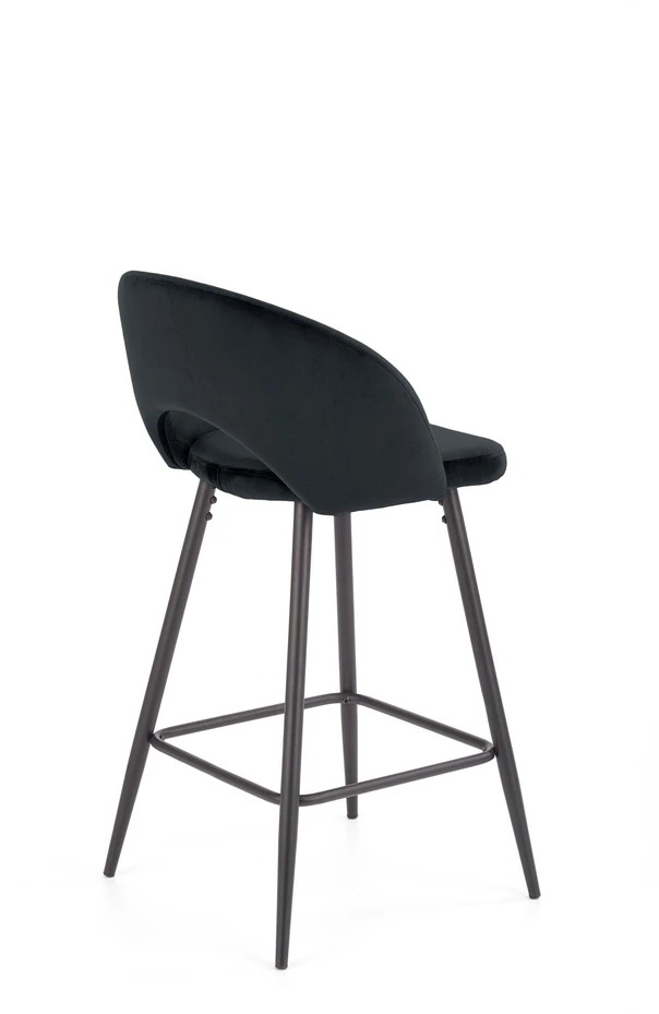 H96 bar stool, color: juodas