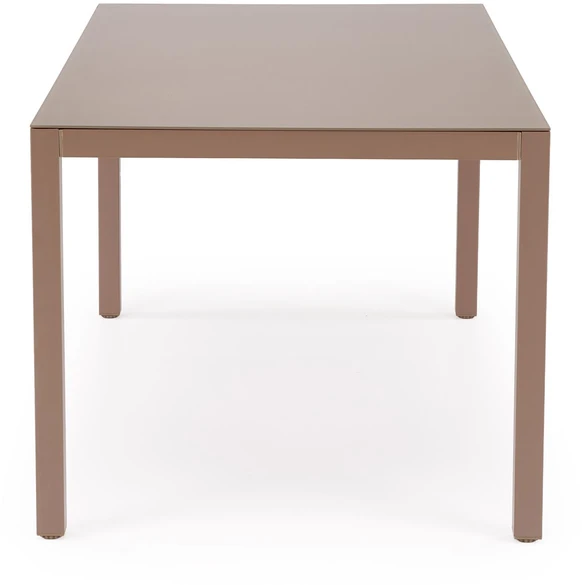 HOVER garden table, beige / cappuccino