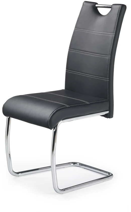 K211 chair, color: juodas
