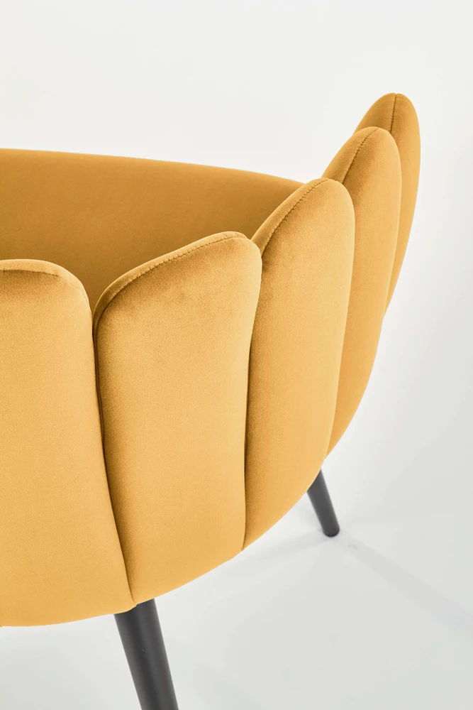 K410 chair, color: mustard