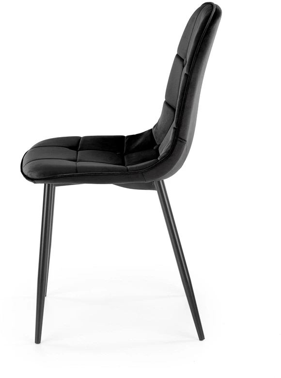 K417 kėdė, cinamono spalvos aksomas