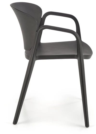K491 chair, juodas