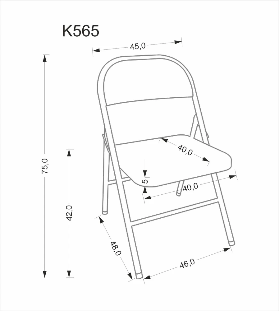 Halmar Kėdė K565 Balta