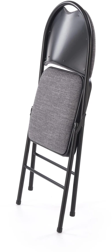 K566 chair color: juodas/pilkas