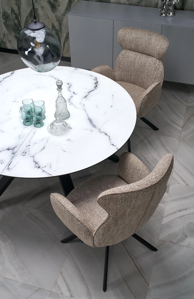 K571 chair, dark beige