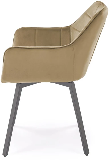 Halmar K588 swivel chair, beige