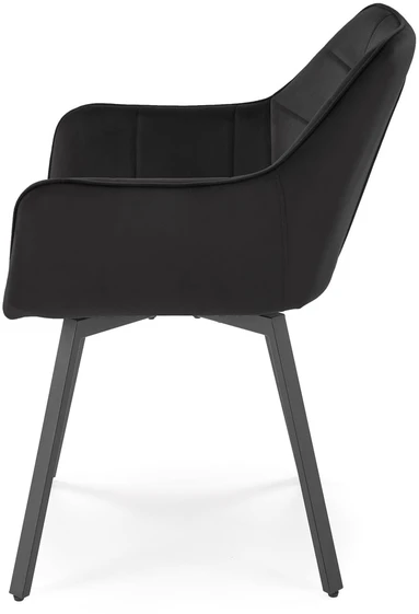 Halmar K588 swivel chair, juodas