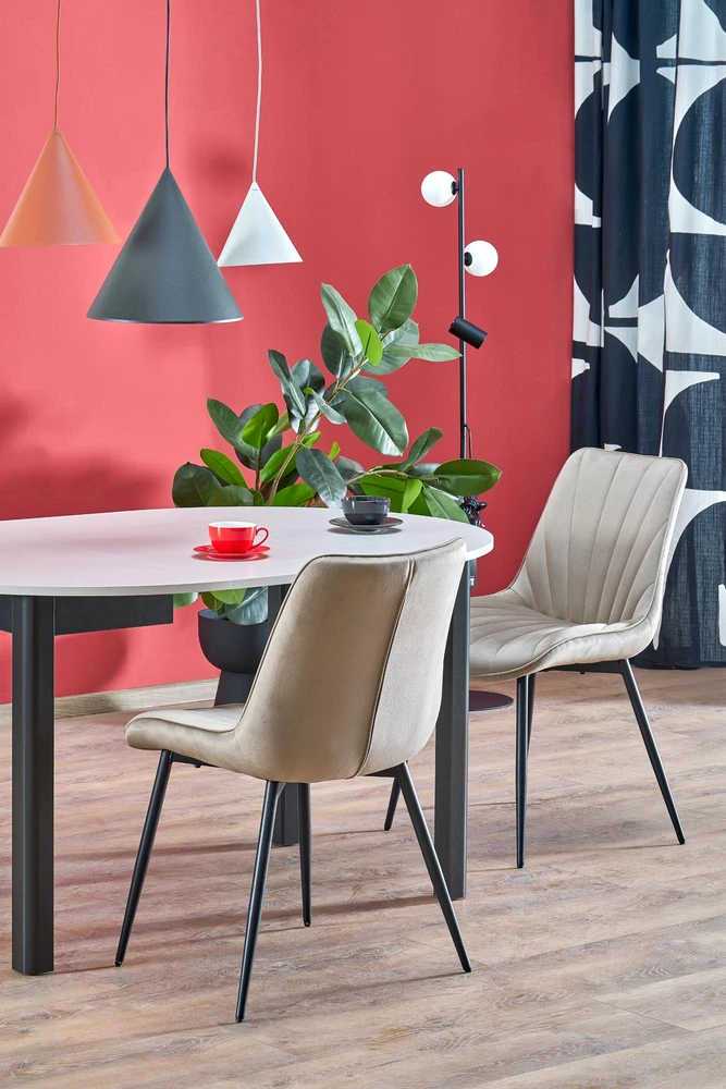 K589 chair, beige