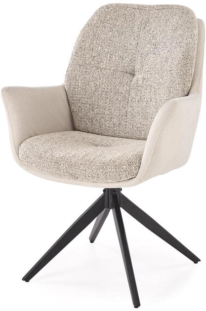 K591 swivel chair, light pilkas