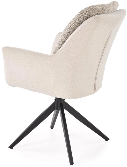 K591 swivel chair, light pilkas