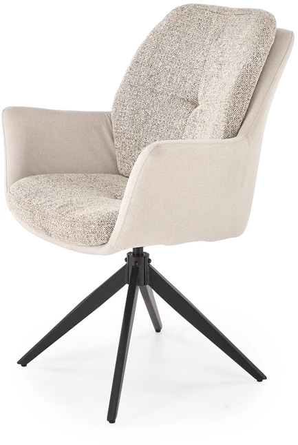 K591 swivel chair, light pilkas