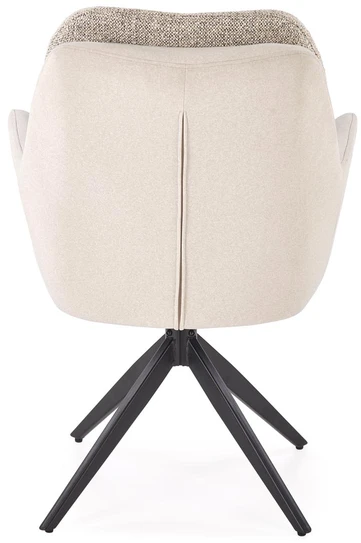 K591 swivel chair, light pilkas