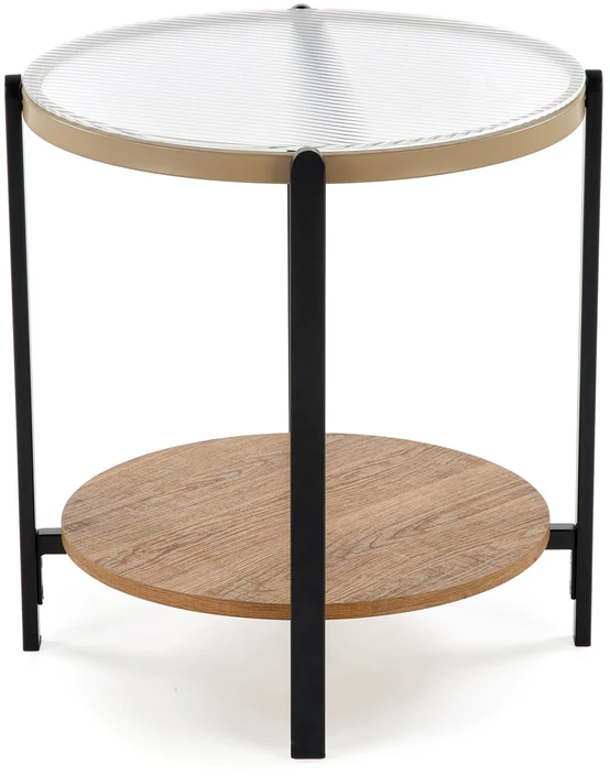 KAMALA S c.table, natural / juodas