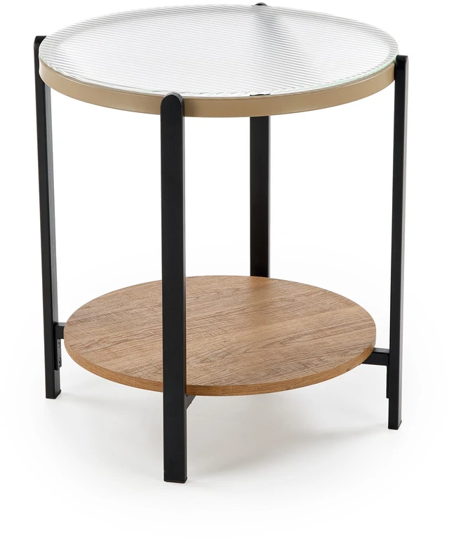 KAMALA S c.table, natural / juodas