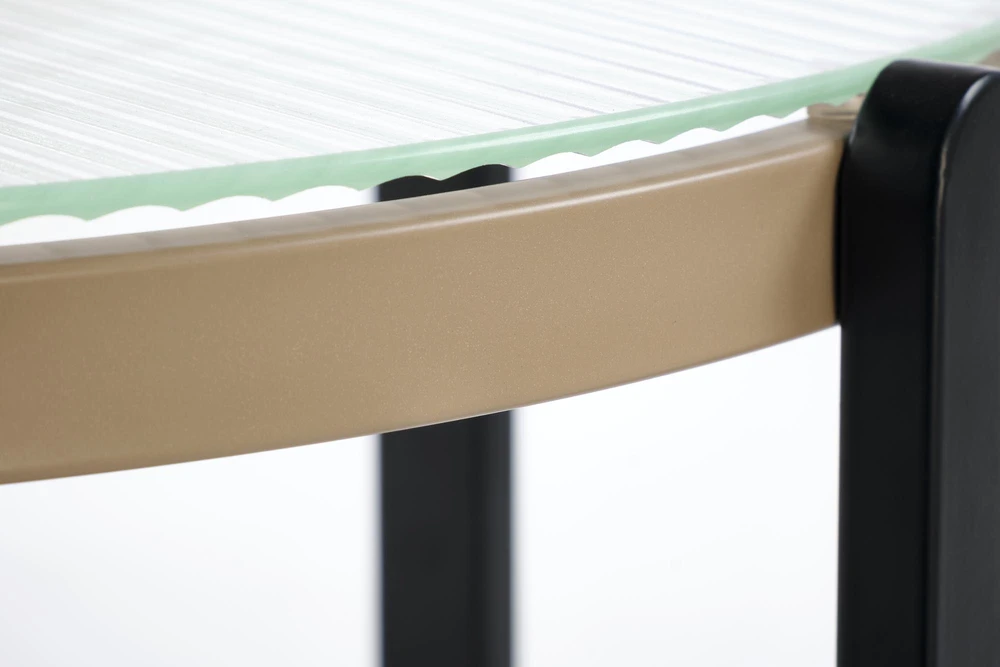 KAMALA S c.table, natural / juodas