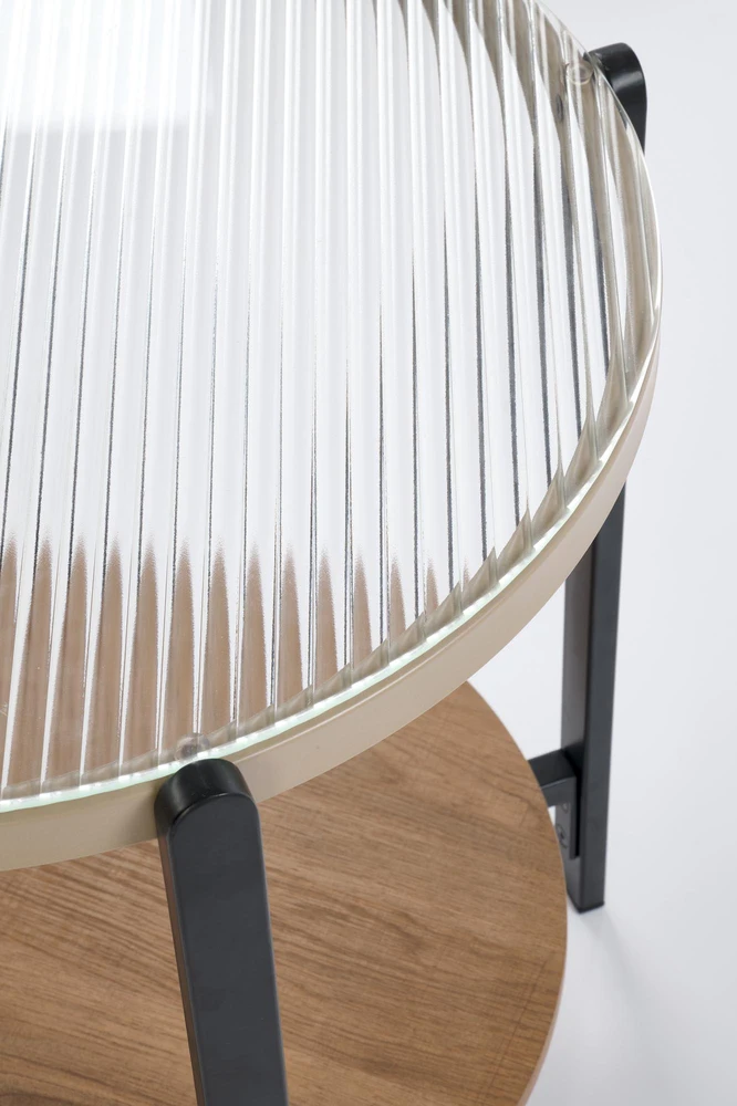 KAMALA S c.table, natural / juodas