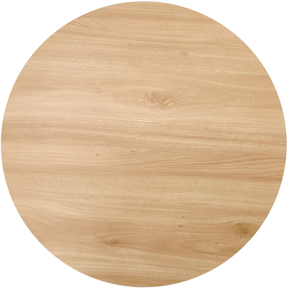 LEILA c.table, natural / juodas