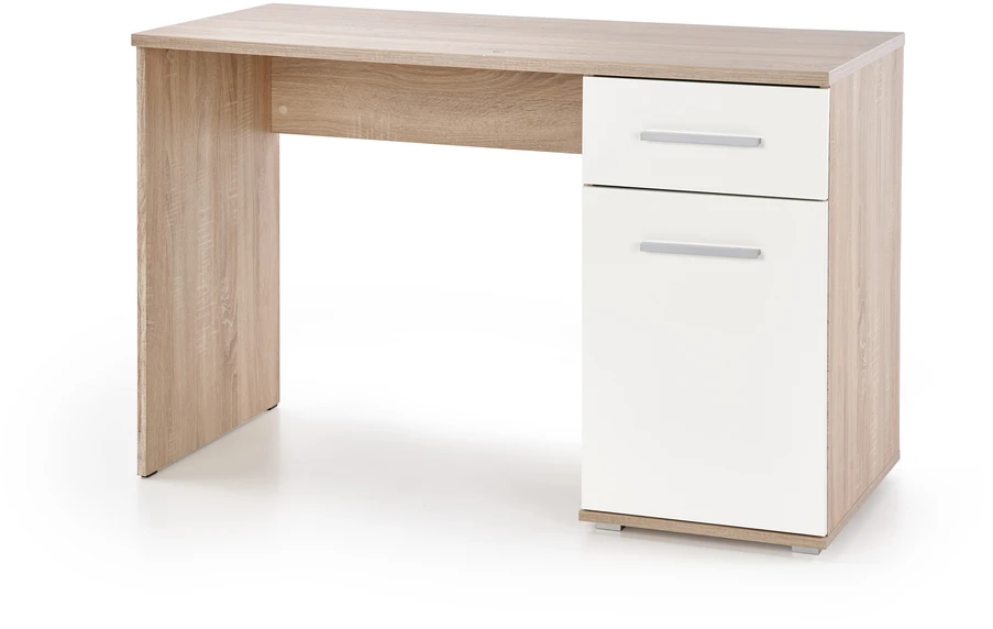 LIMA B-1 desk, color: baltas / sonoma oak