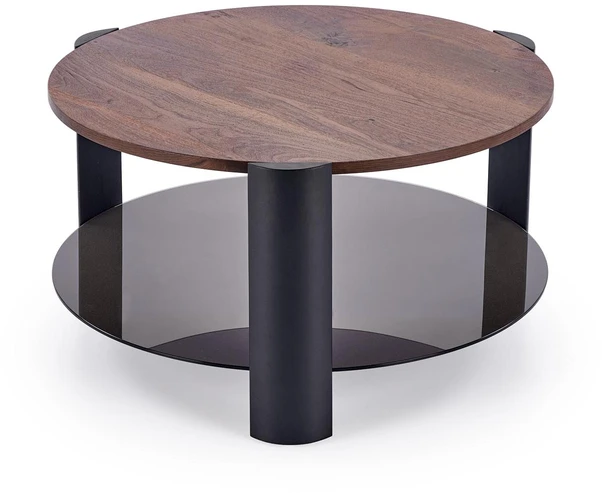LIRA c.table walnut / juodas