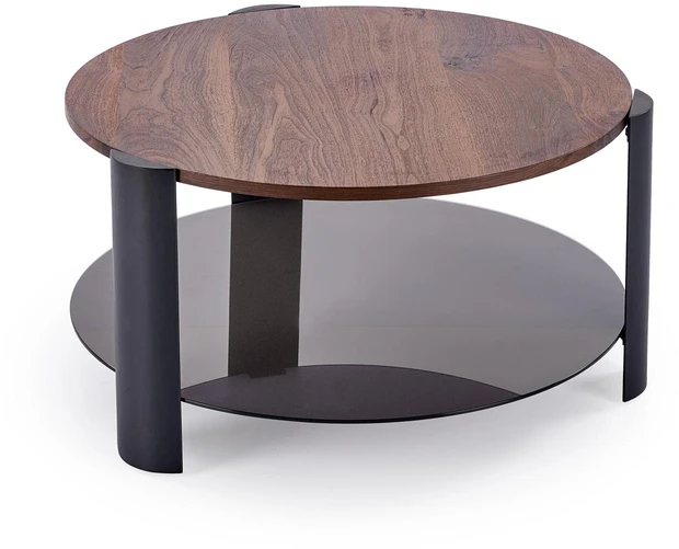 LIRA c.table walnut / juodas