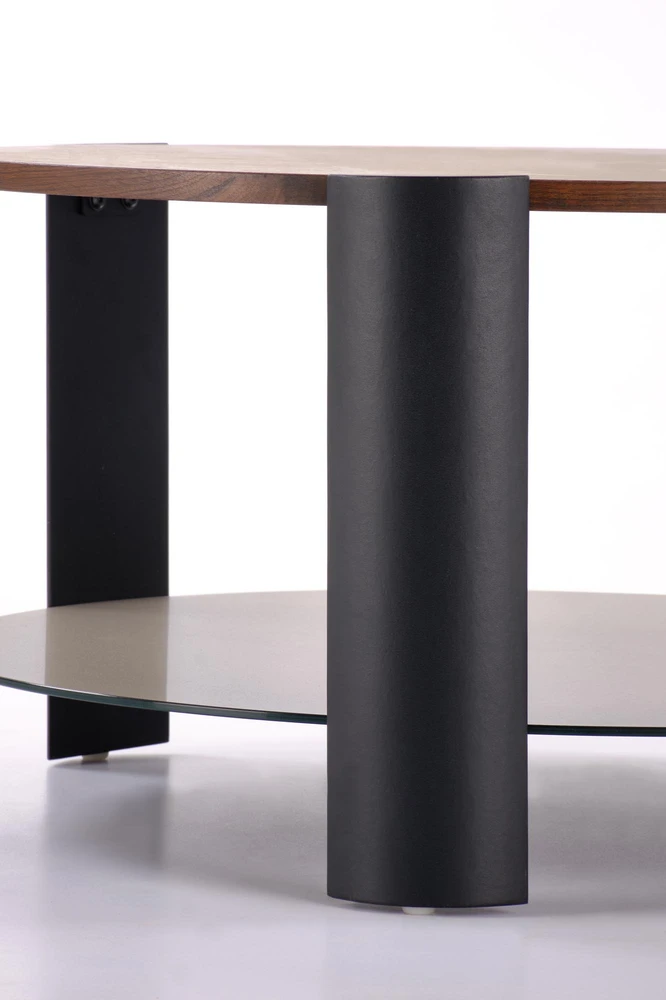 LIRA c.table walnut / juodas