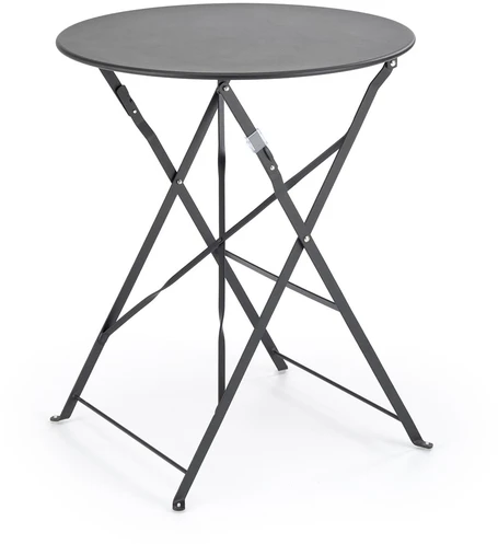 LIVORNO garden set (table+2 chairs), juodas