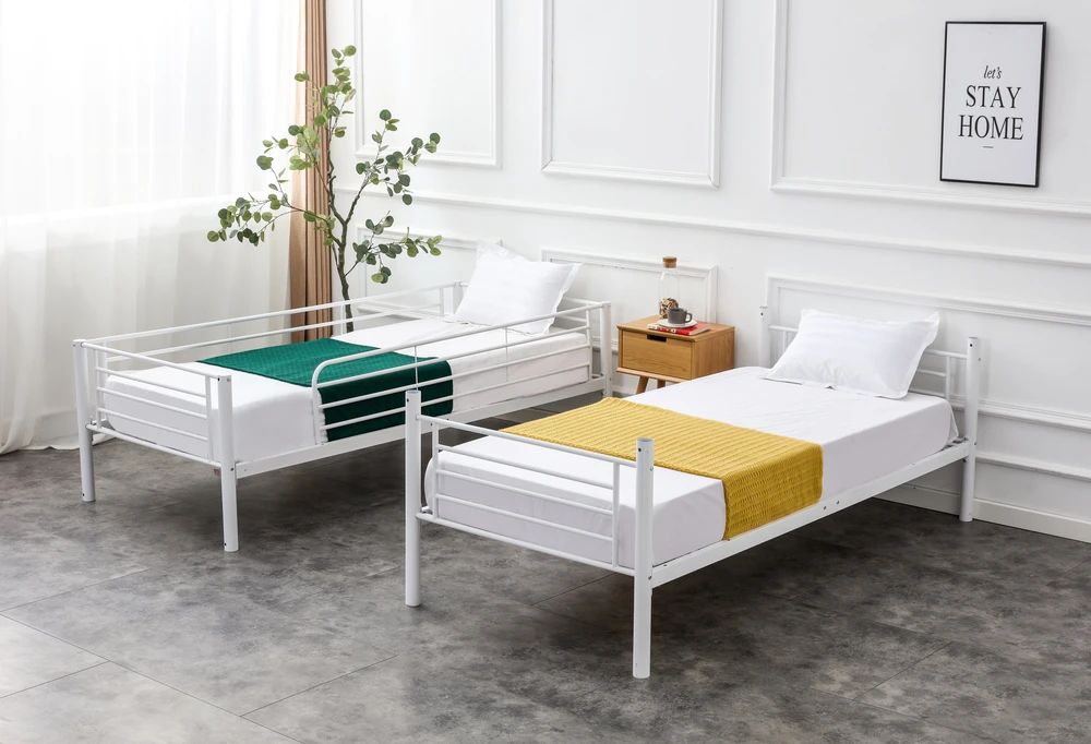Lova BUNKY bunk bed, baltas