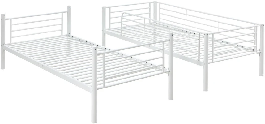 Lova BUNKY bunk bed, baltas