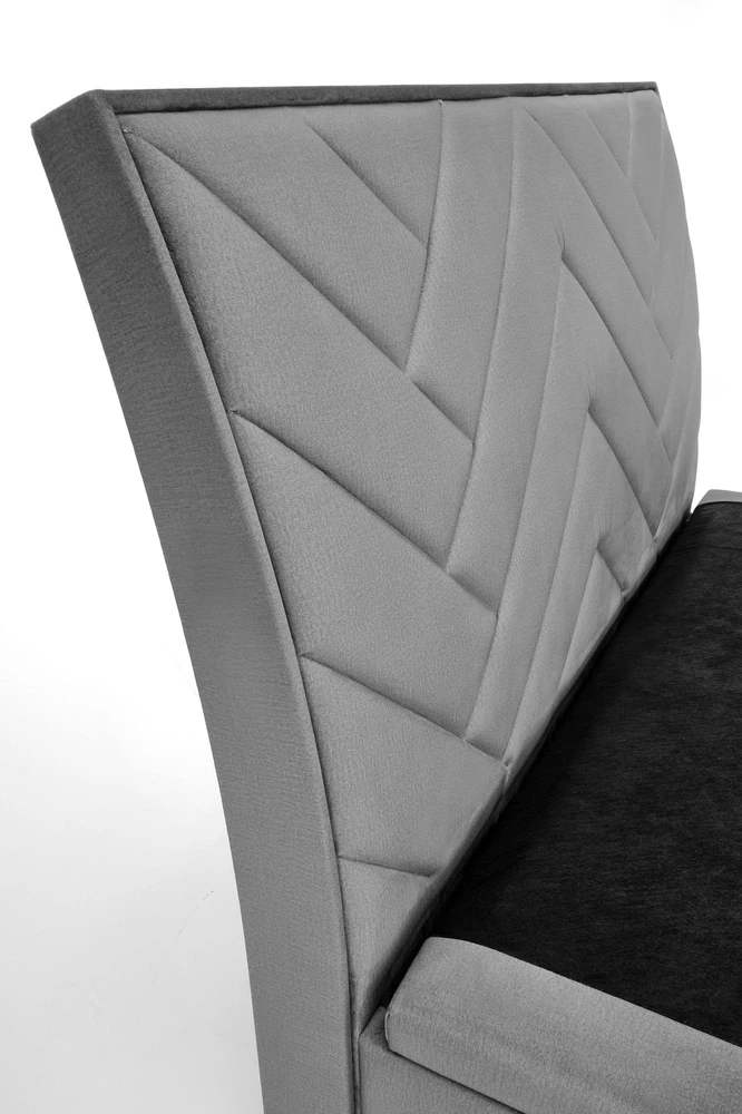 Lova CONTINENTAL 1 160 bed, pilkas - Monolith 85