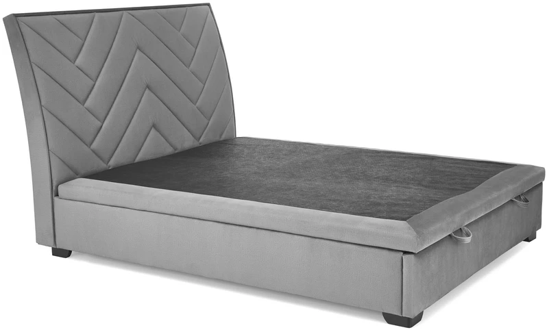 Lova CONTINENTAL 1 160 bed, pilkas - Monolith 85