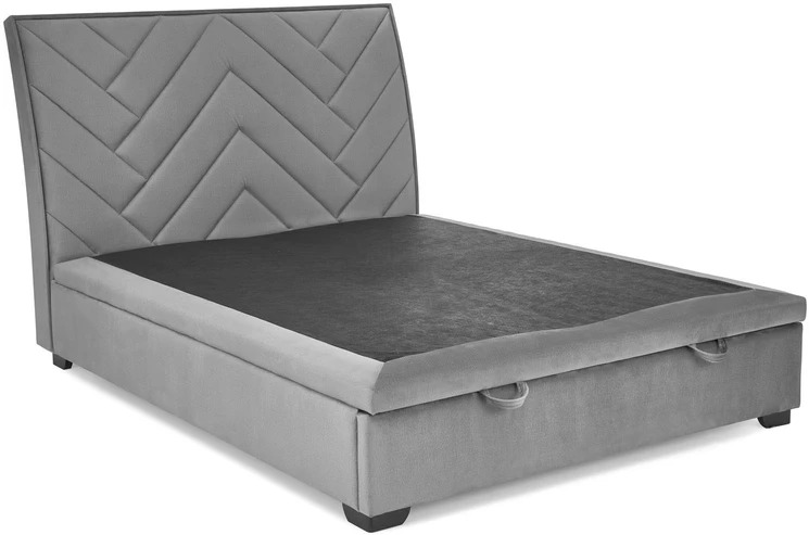 Lova CONTINENTAL 1 160 bed, pilkas - Monolith 85
