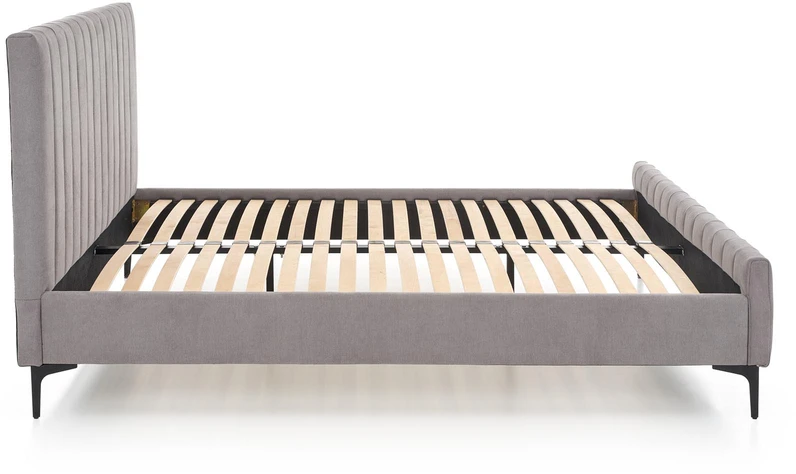 Lova FRANCESCA 160, bed, light pilka