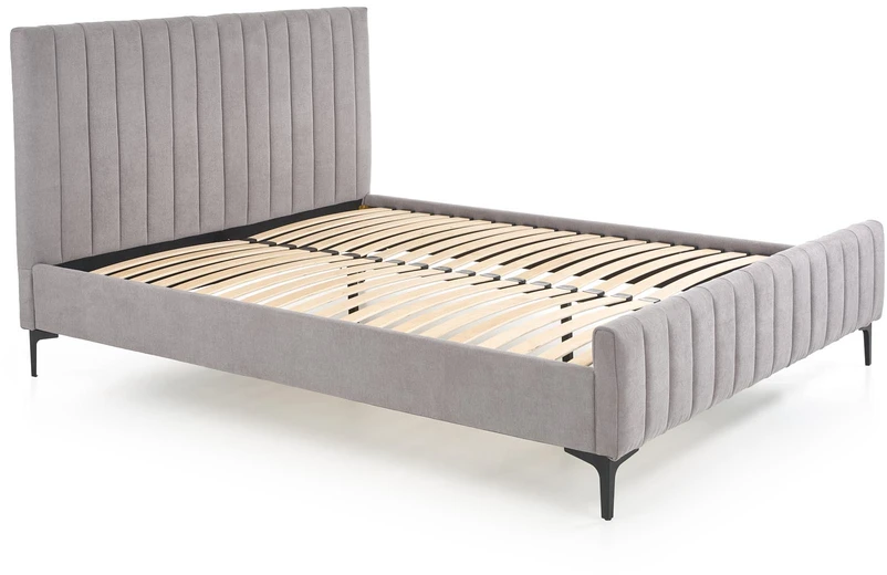 Lova FRANCESCA 160, bed, light pilka