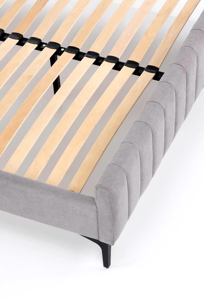Lova FRANCESCA 160, bed, light pilka