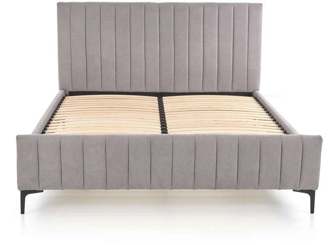 Lova FRANCESCA 160, bed, light pilka