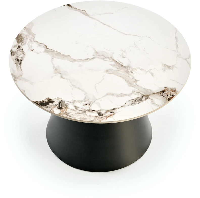 MAGNETA set of two, baltas marble/juodas