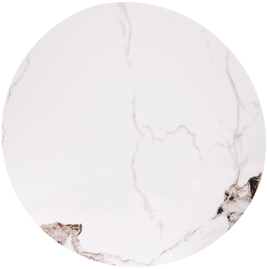 MAGNETA set of two, baltas marble/juodas