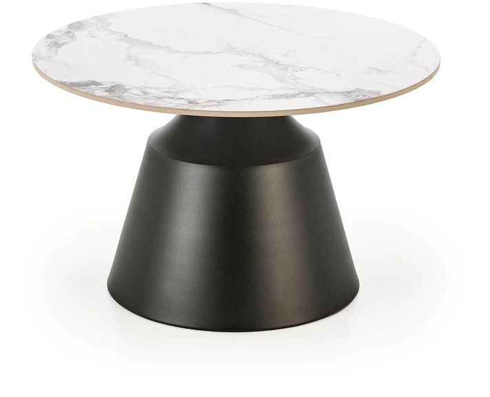MAGNETA set of two, baltas marble/juodas