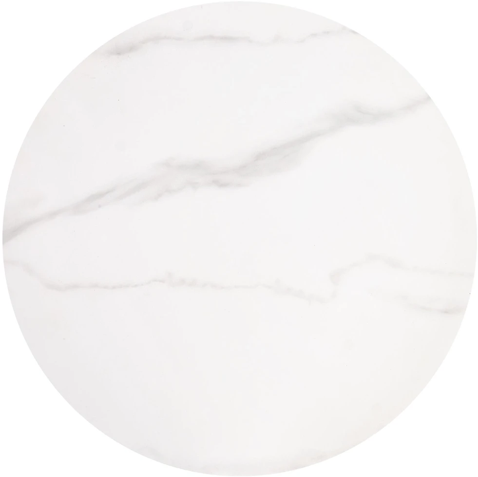 MERCURY 3 set of 2 c. tables, baltas marble / auksinis