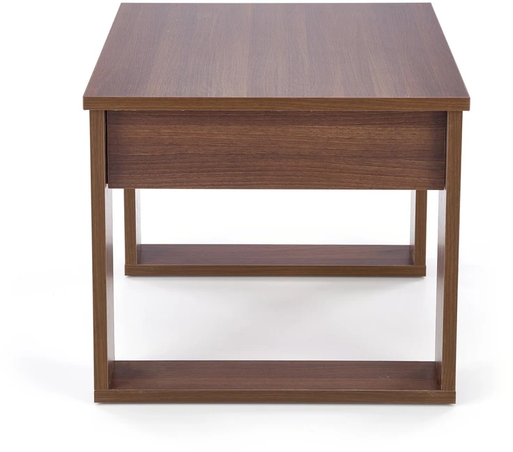 NEA SQUARE coffee table, dark walnut