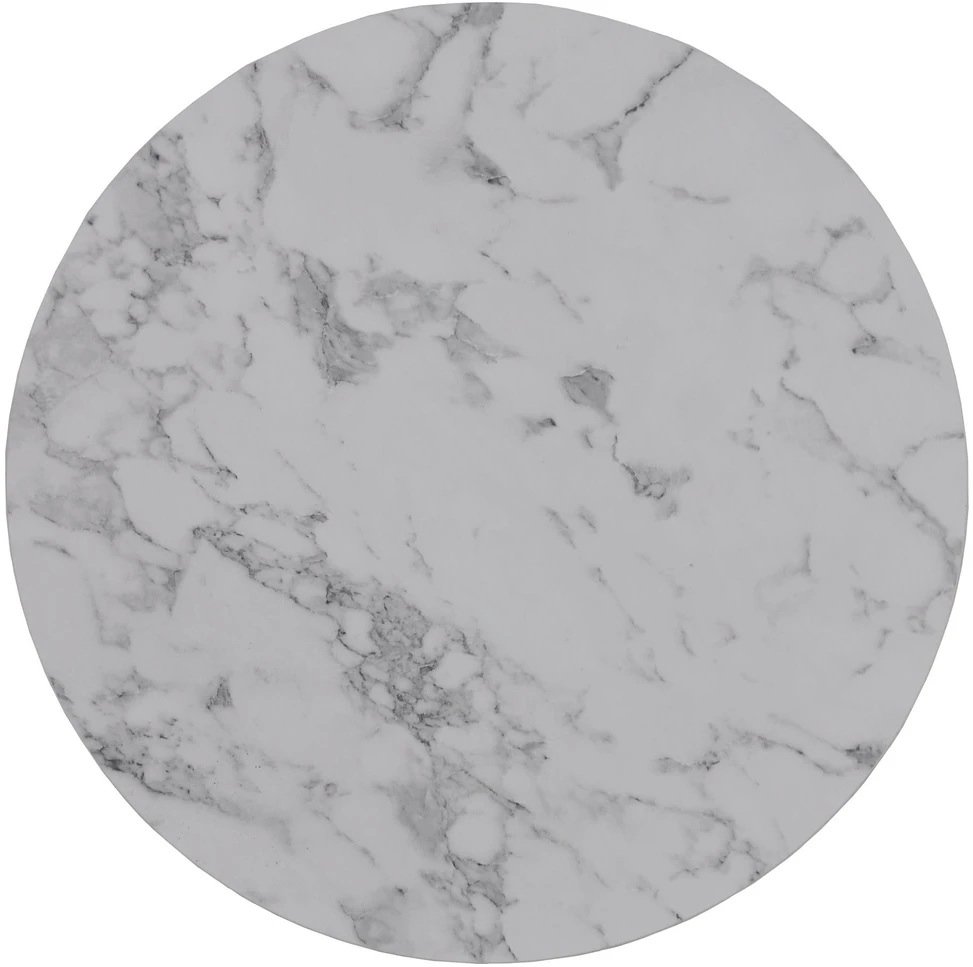 PAOLA 2 set of two coffee tables, marble / sidabrinis