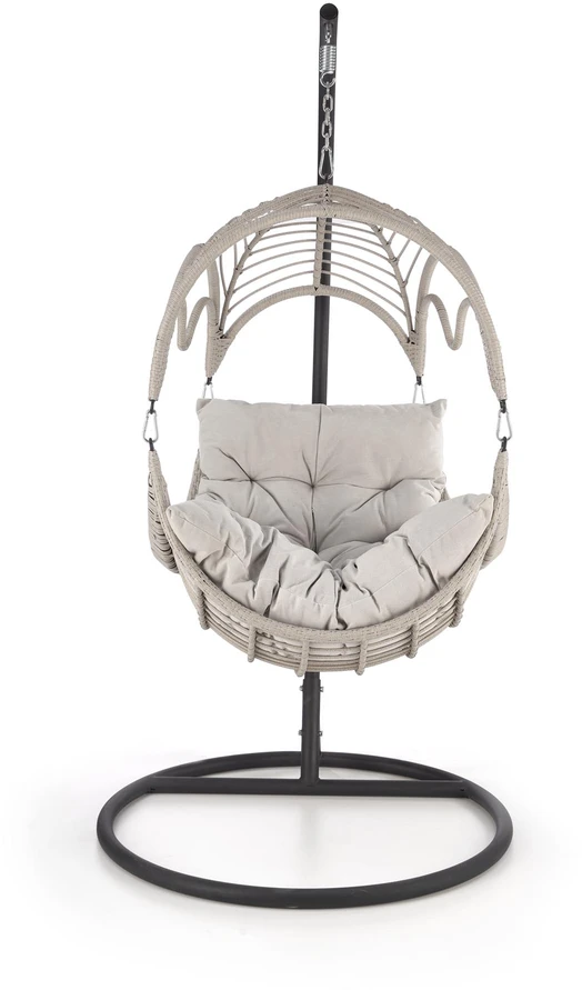 RASMUS garden chair, light pilkas