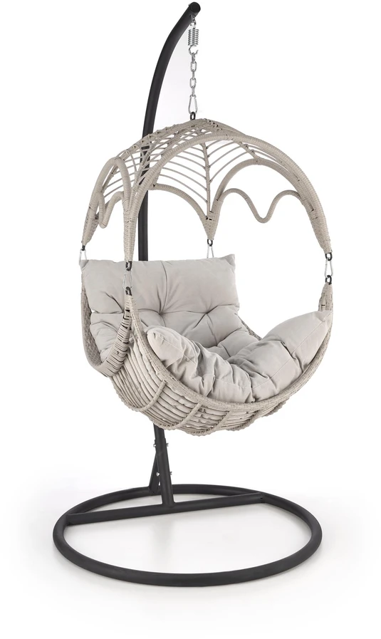 RASMUS garden chair, light pilkas