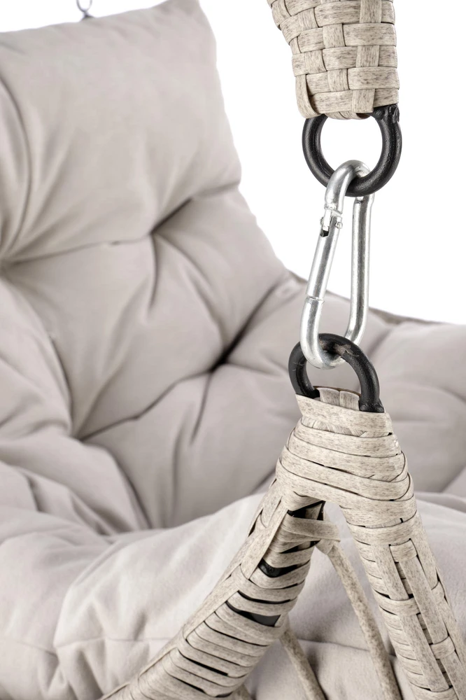 RASMUS garden chair, light pilkas