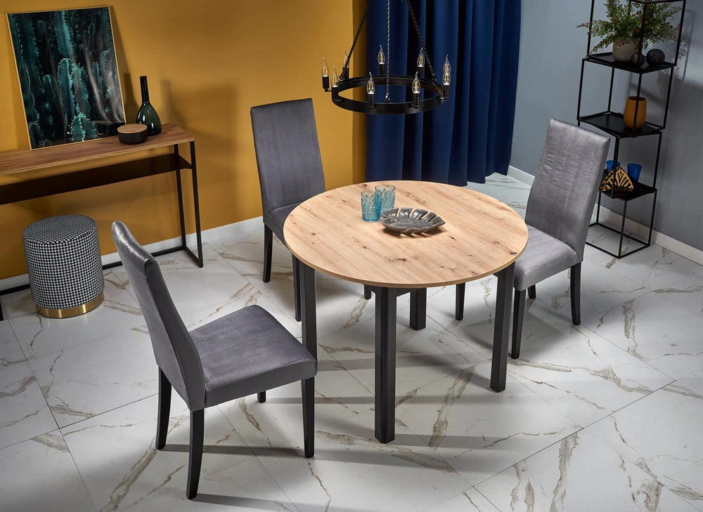 RINGO ext. table artisan oak / juodas
