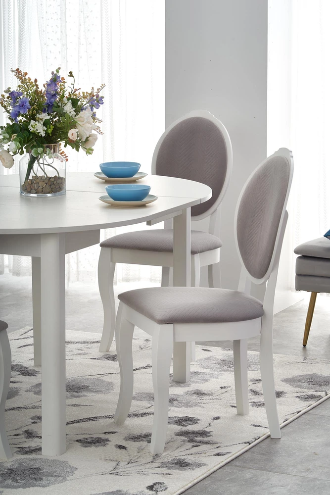 RINGO extension table, color: baltas
