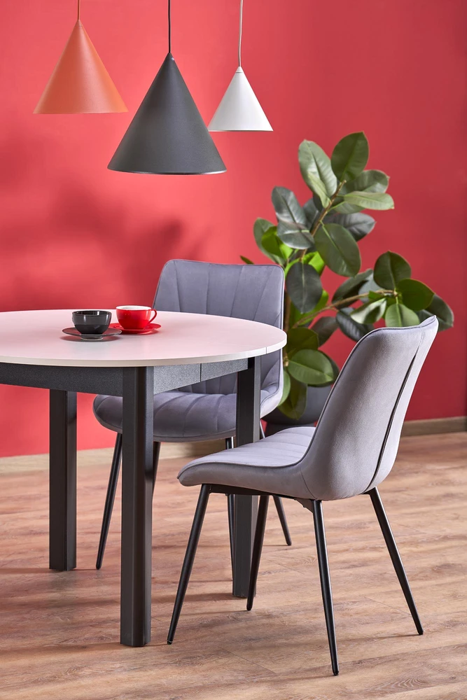 RINGO table, cashmere / juodas