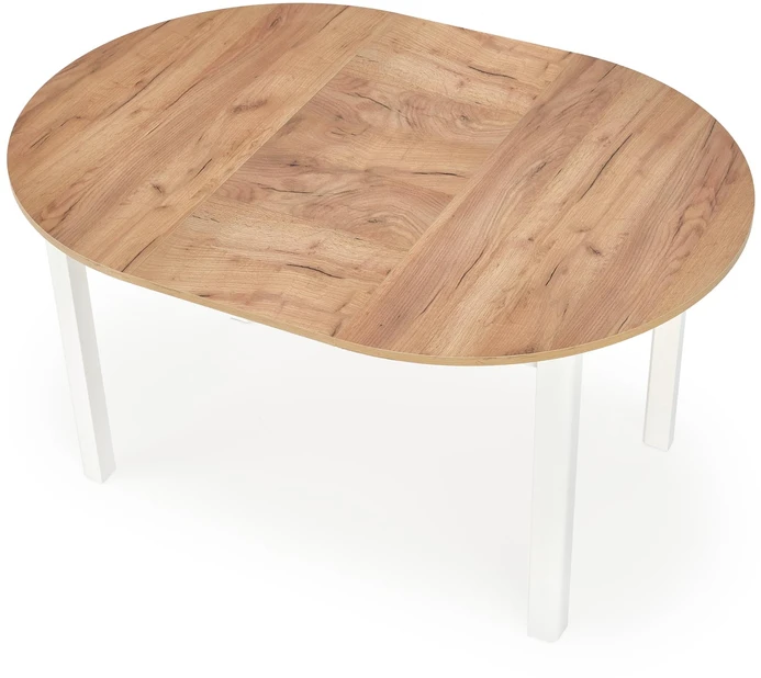RINGO table, craft oak / baltas