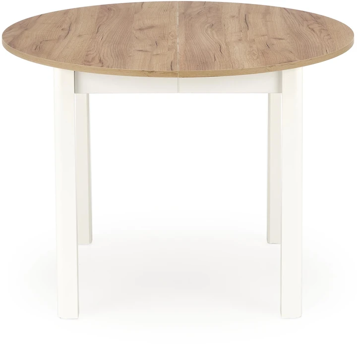 RINGO table, craft oak / baltas